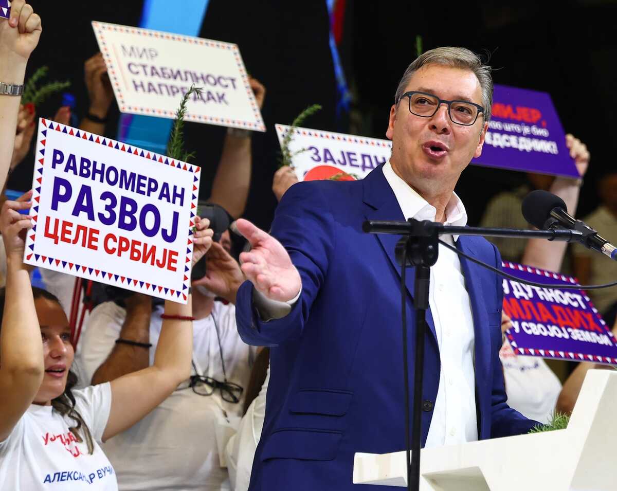 Aleksandar Vučić Lazarevac izbori 2026 Ujedinjena Srbija