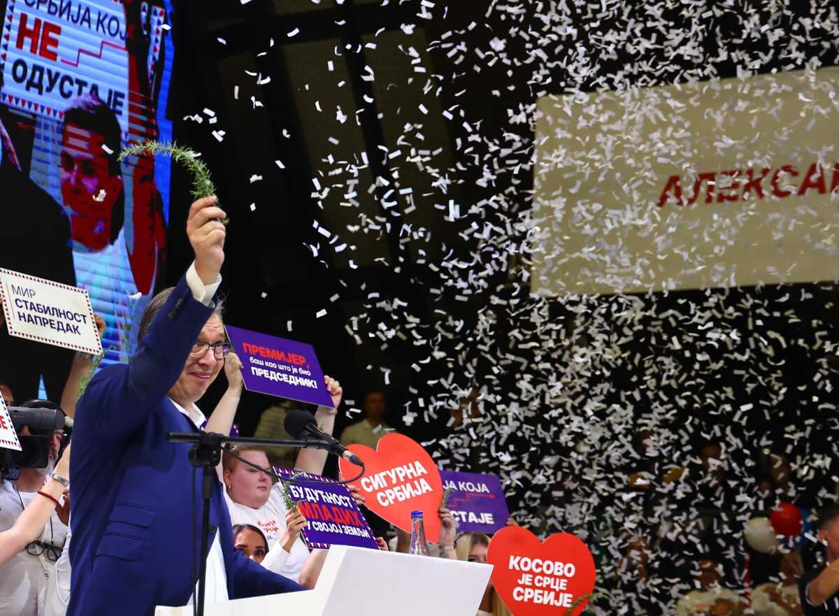 Aleksandar Vučić Lazarevac izbori 2026 Ujedinjena Srbija