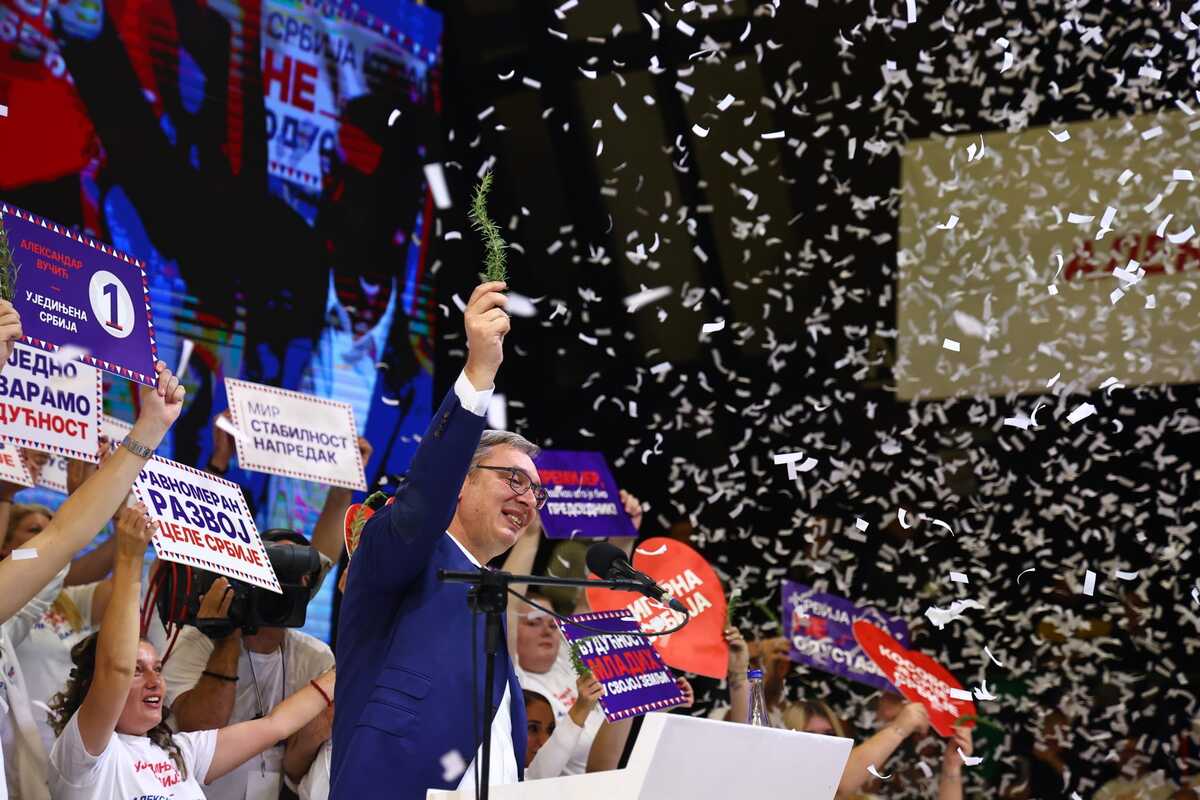 Aleksandar Vučić Lazarevac izbori 2026 Ujedinjena Srbija