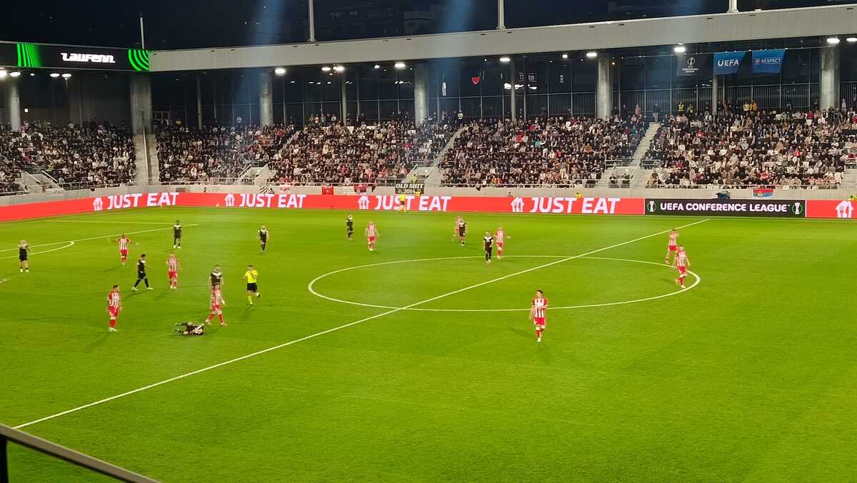 FK Lugano, FK Crvena zvezda