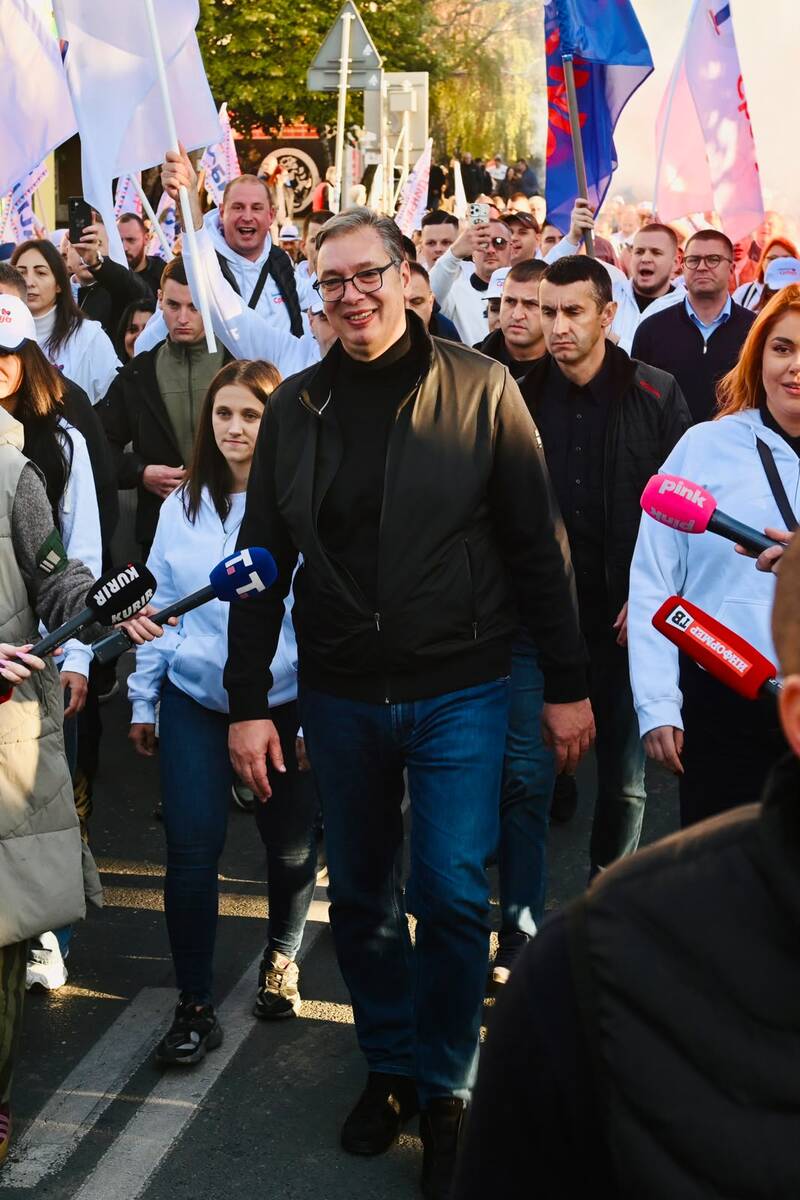 Skup SNS Novi Sad Aleksandar Vučić