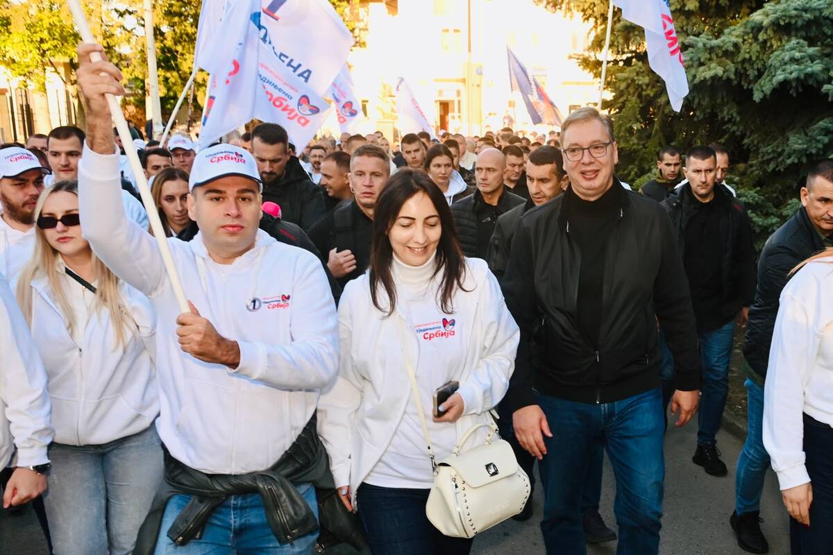 Skup SNS Novi Sad Aleksandar Vučić