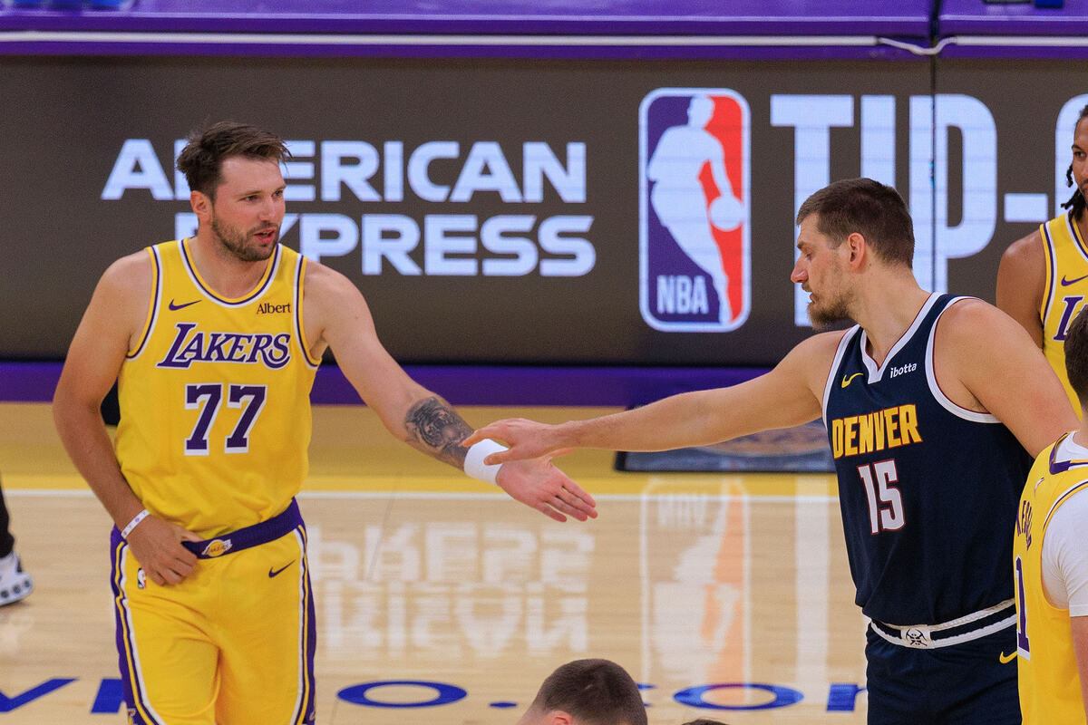 Nikola Jokić i Luka Dončić