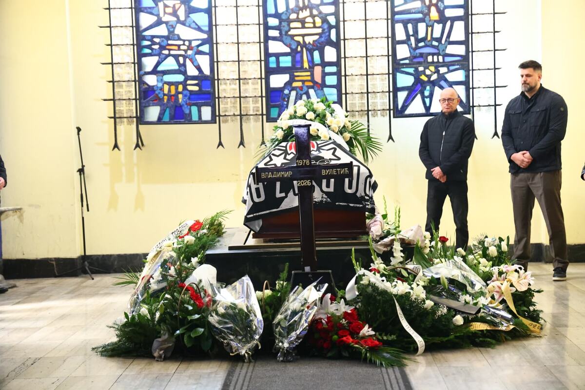 Vladimir Vuletić sahrana