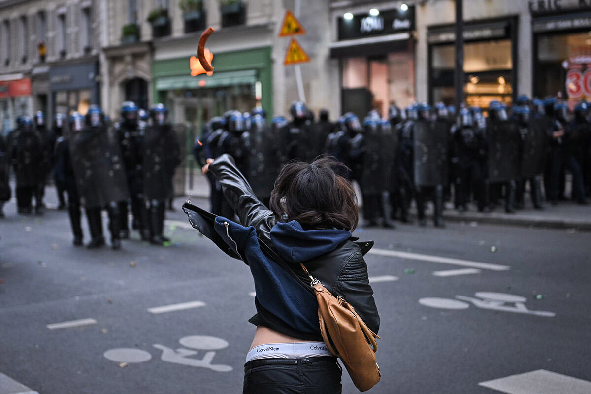 Francuska neredi protesti