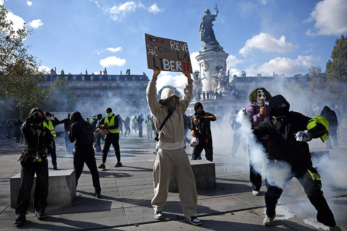 Francuska neredi protesti