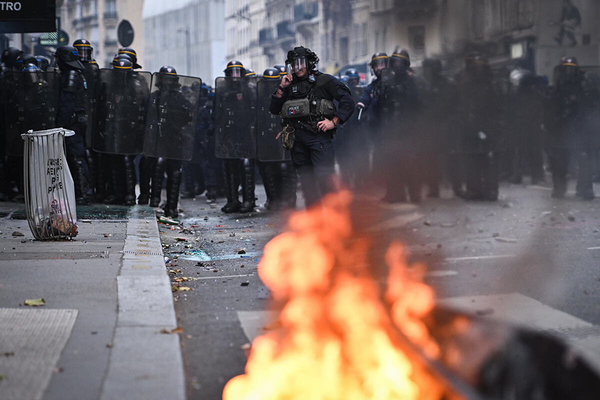 Francuska neredi protesti