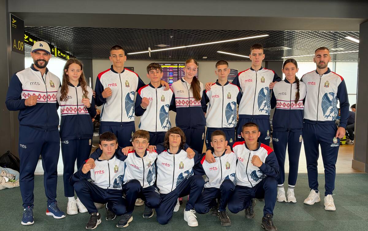 Ženski i muški U15 tim Srbije