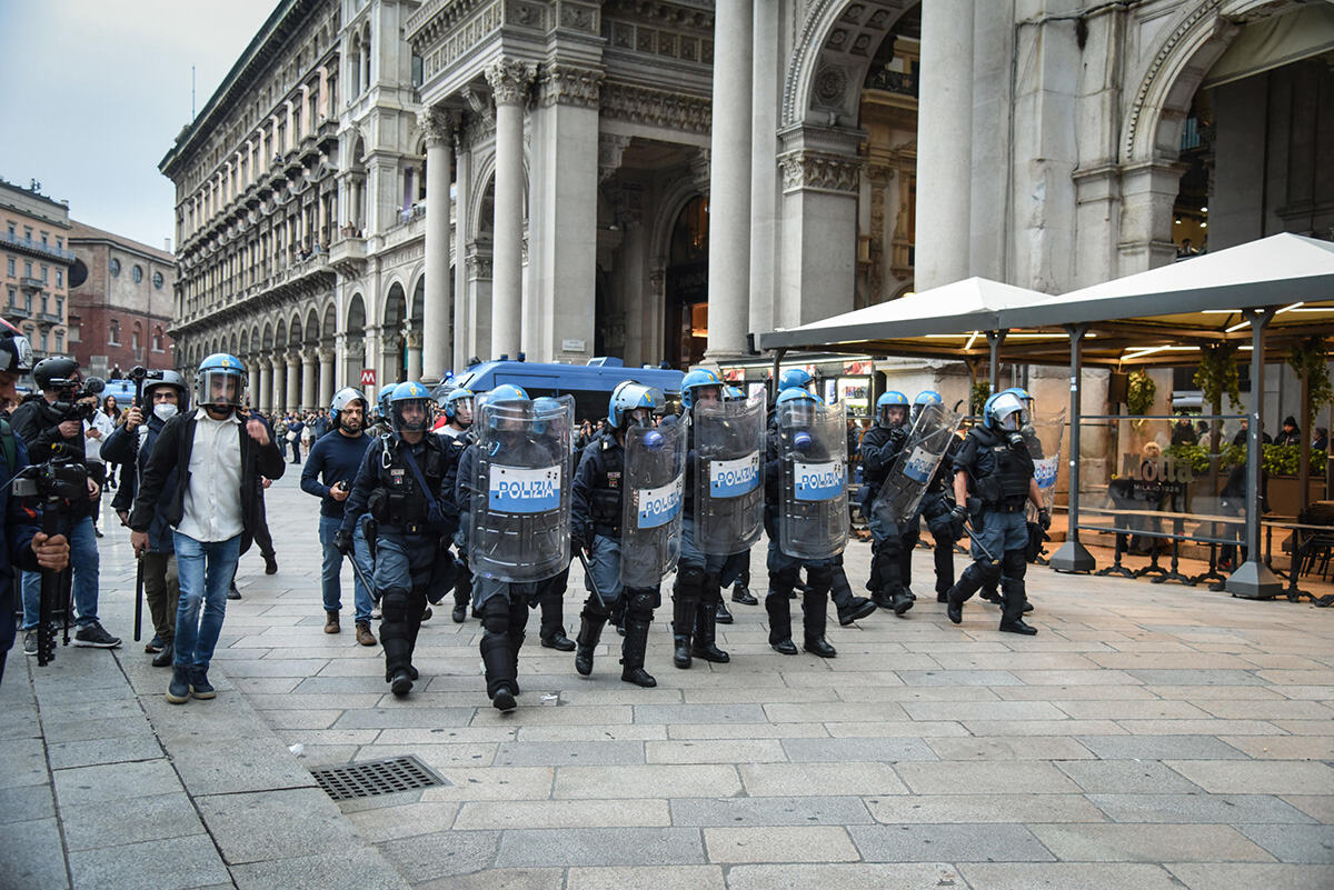 Italija Milano neredi