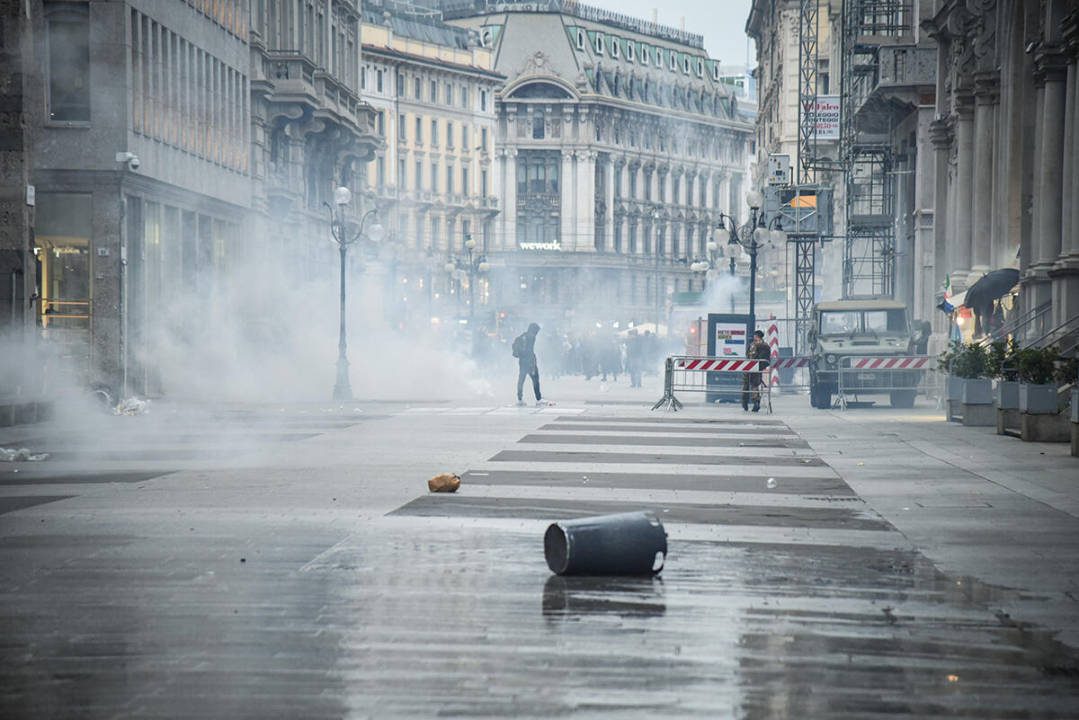 Italija Milano neredi