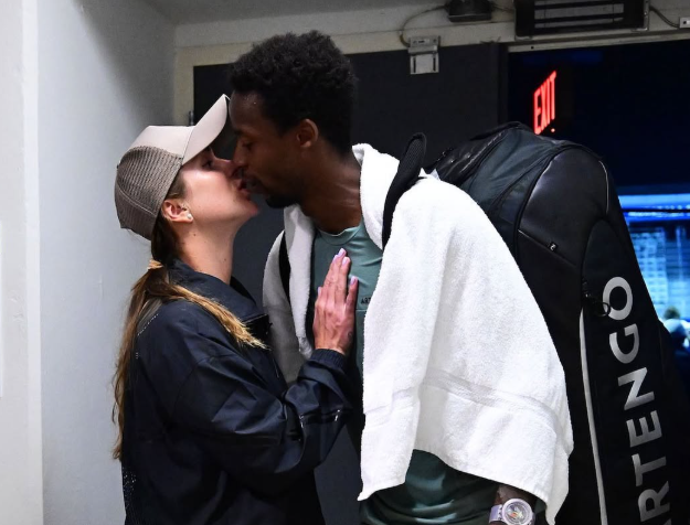 Elina Svitolina i Gael Monfis