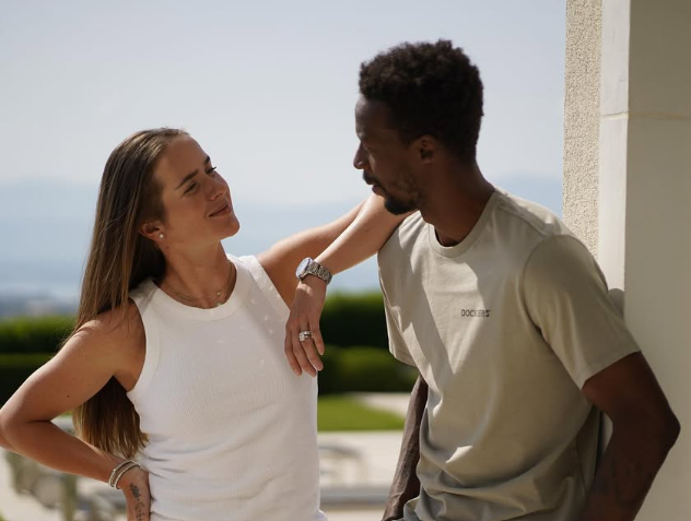 Elina Svitolina i Gael Monfis