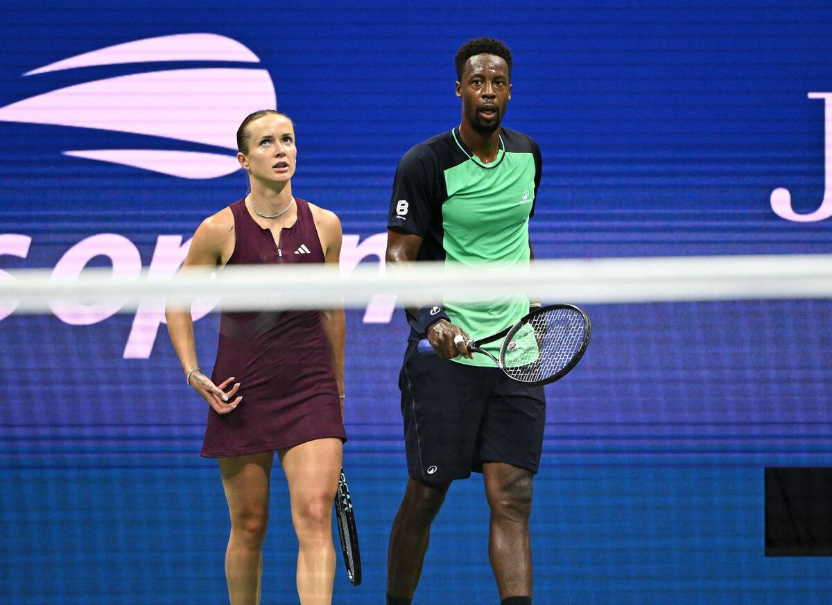 Elina Svitolina i Gael Monfis