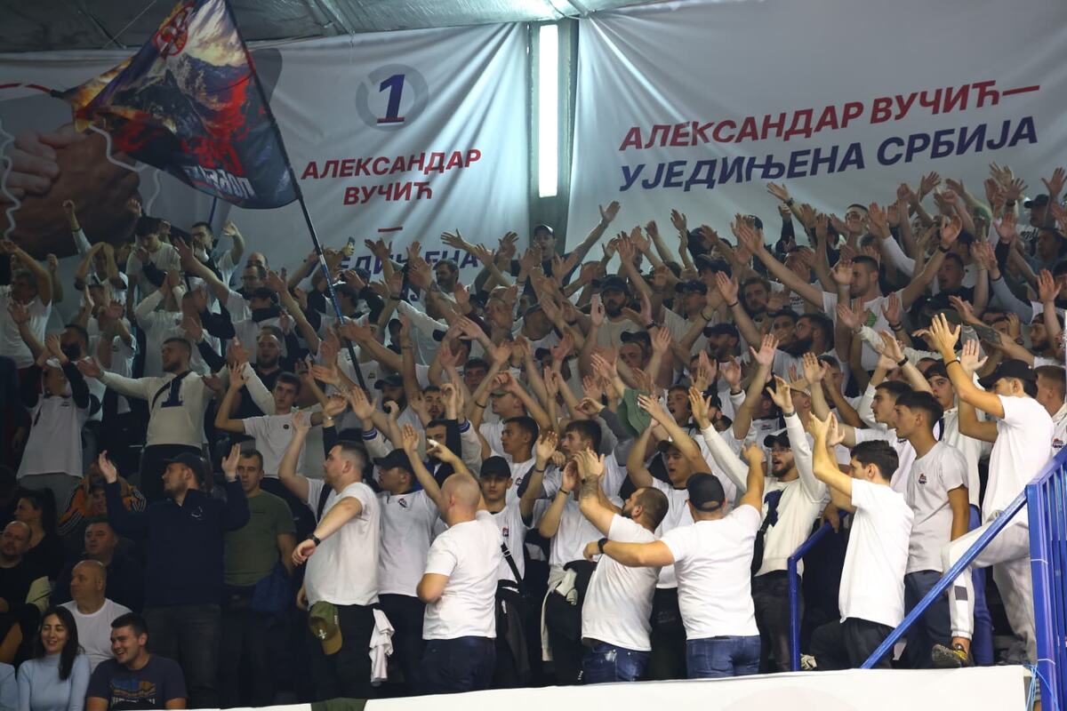 Hala sportova Novi Beograd Ujedinjena Srbija SNS skup