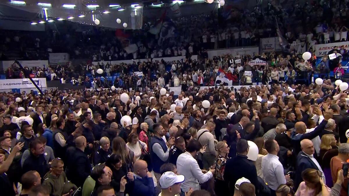 Hala sportova Novi Beograd Ujedinjena Srbija SNS skup (22).jpg