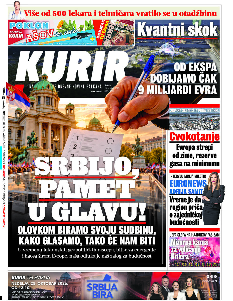 Naslovna 10.23.2026.