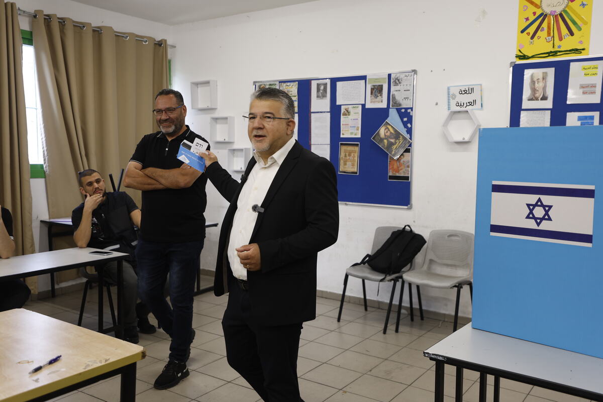 Jusef Džabarin lider arapske stranke Zajednička lista Izrael