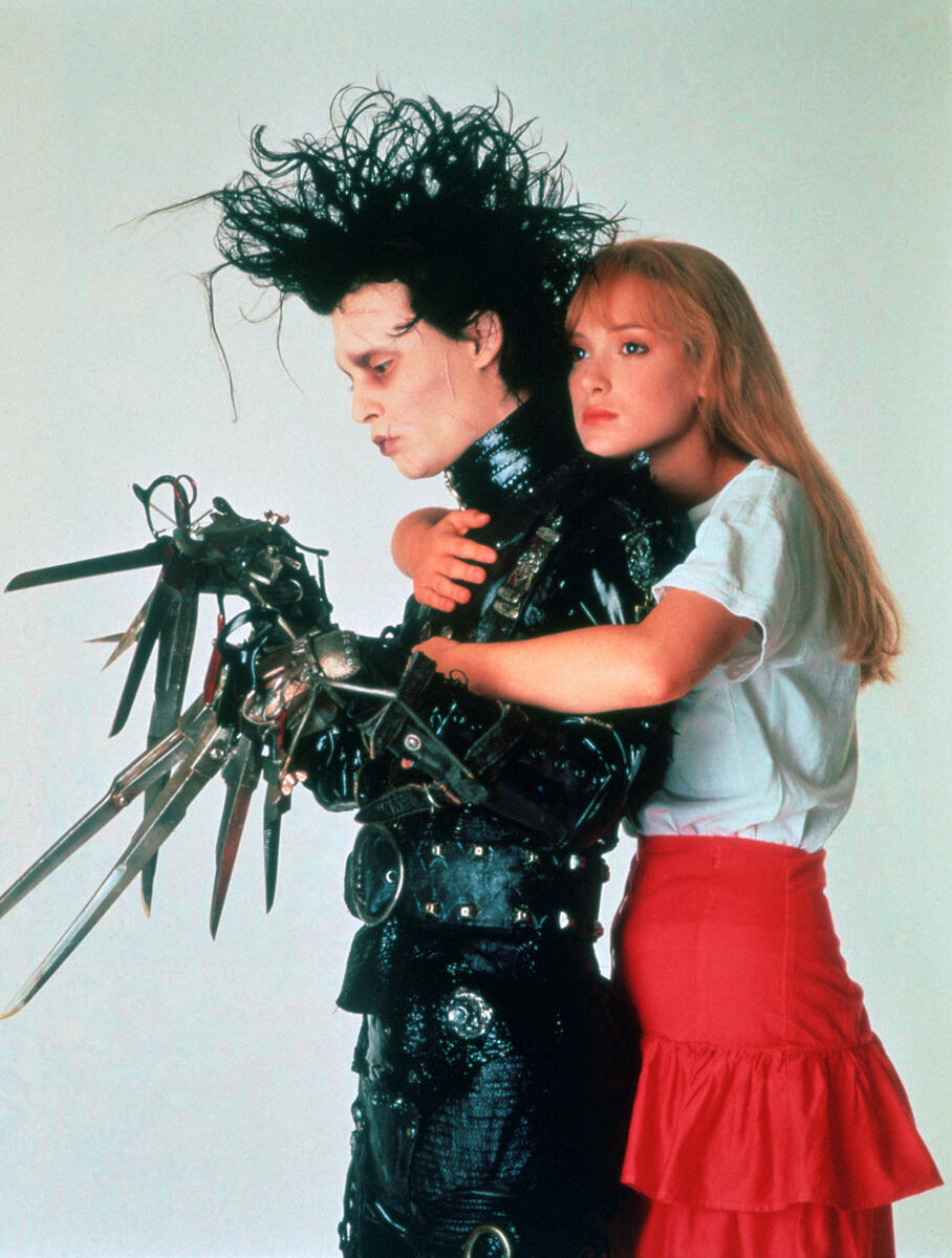Vinona Rajder, Džoni Dep, film Edvard Makazoruki