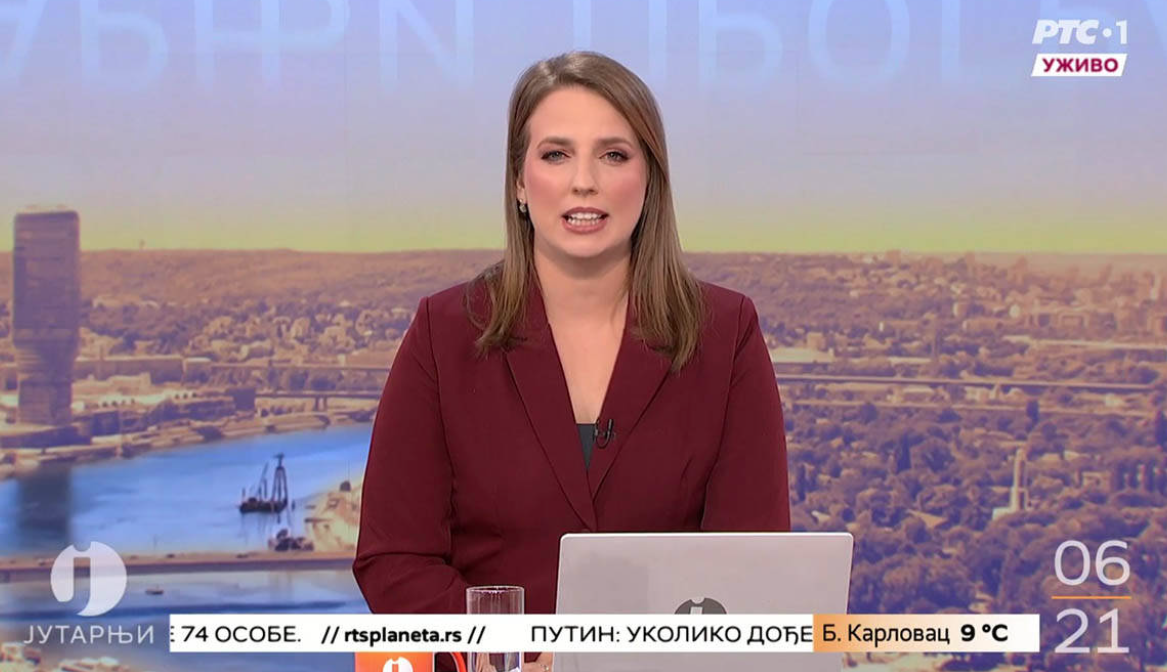 Sunčica Maksimović, nova voditeljka jutarnjeg programa RTS
