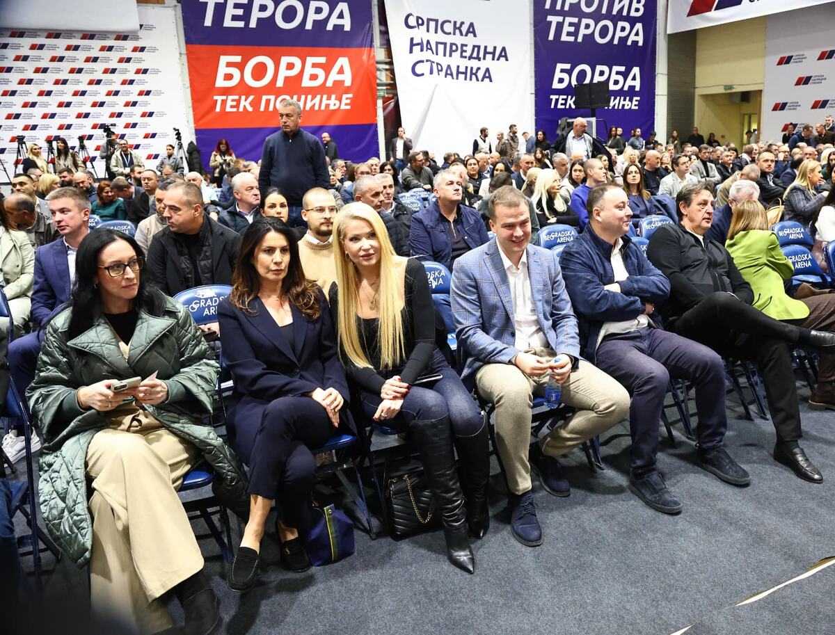 SNS sednica Beogradska Arena