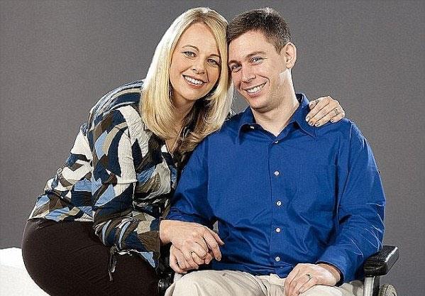 Martin Pistorijus sa suprugom