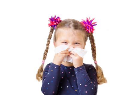 fraj-stockphotosickchildchildrenscoldlittlegirlhasrunnynoseandblowsnoseintopaperhandkerchief1006707148.jpg