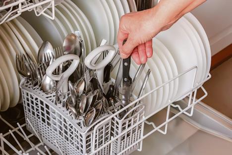 stockphotocloseupoffemalehandtakingcleanutensilsfromdishwasher328076549.jpg