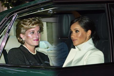 princeza Dajana i Megan Markl