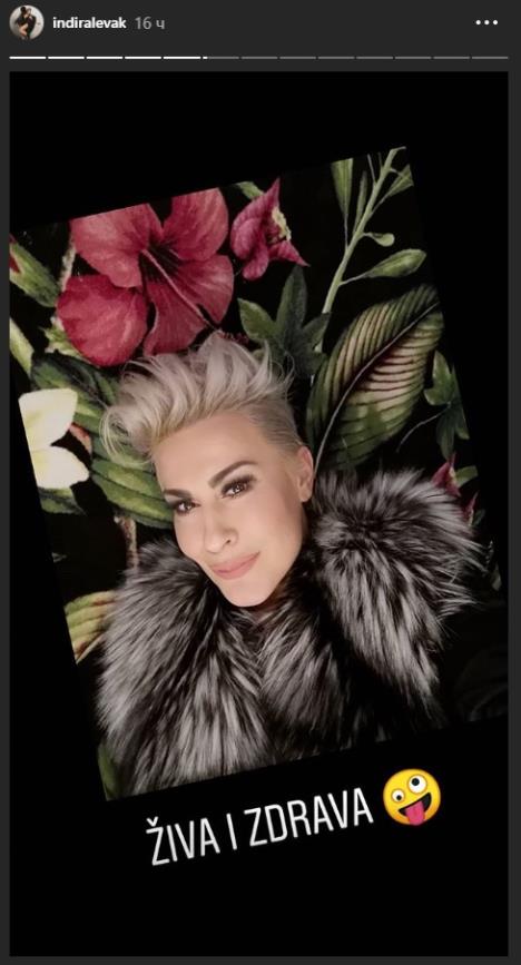 OGLASILA SE INDIRA POSLE SAOBRAĆAJNE NESREĆE! U njen kombi udario je auto u Savskoj, a evo kako je ONA SADA! (FOTO)