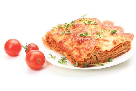 stockphotoportionoftastylasagnaisolatedonwhite233635078.jpg