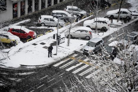 Sneg Beograd automobili