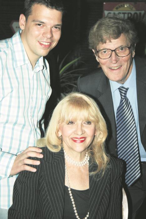 Minja Subota sa suprugom Brankom i sinom