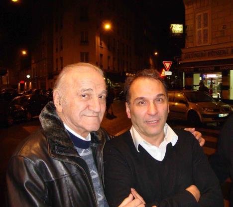 Velimir Bata Živojinović i Miljko Živojinović