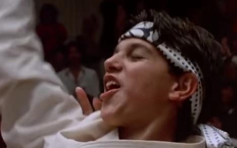 Ralf Mačio u filmu Karate Kid