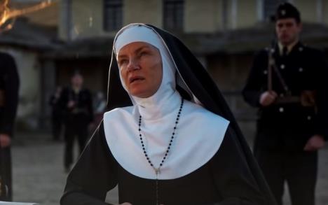 Tatjana Kecman kao časna sestra Barta Pulherija u filmu „Dara iz Jasenovca”