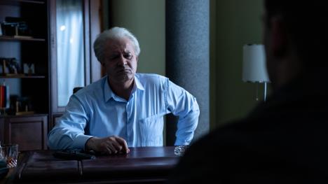 Boris Isaković kao Slobodan Milošević u seriji Porodica