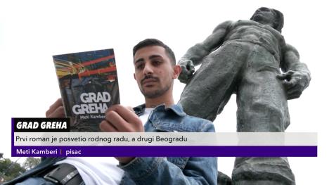 Meti Kamberi, pisac iz Niša sa knjigom Grad greha