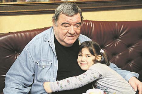 Josif Tatić sa ćerkom Hristinom