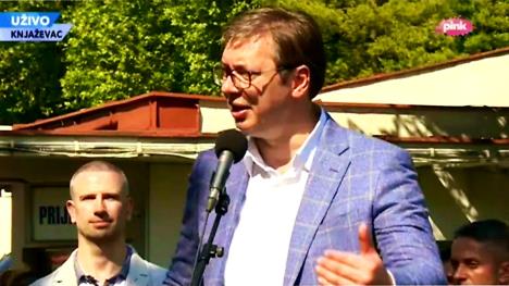 Goran Karadžić i Aleksandar Vučić