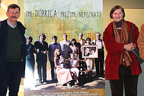 Slavko Štimac i njegova supruga Vesna Golubović