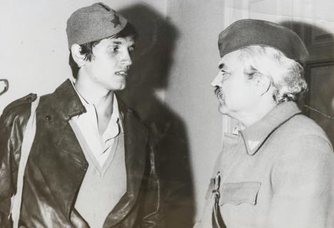 Radoš Bajić sa oskarovcem Sergejem Bondaruckom