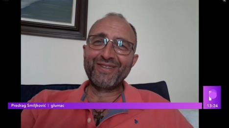 Predrag Smiljković bez šešira i brkova