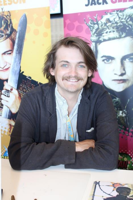 Džek Glison na promociji serije Igra prestola