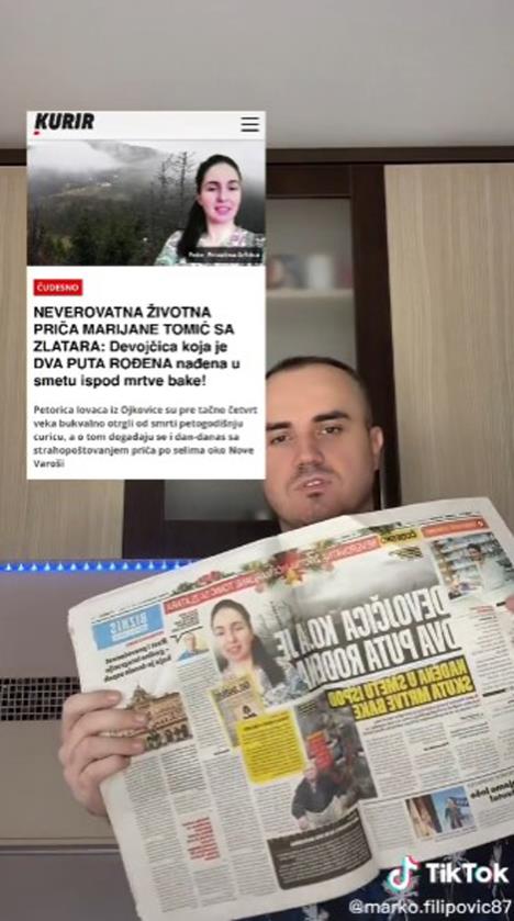 Marko Filipović o svojoj ženi