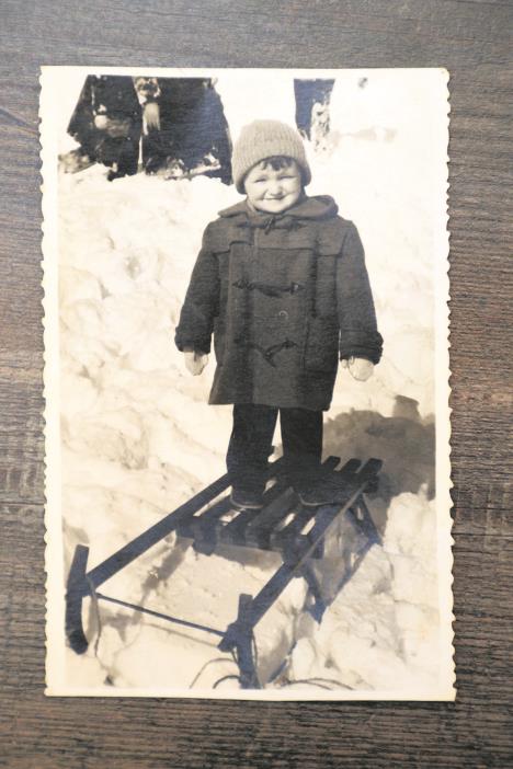 Gojko Baletić kao dečak