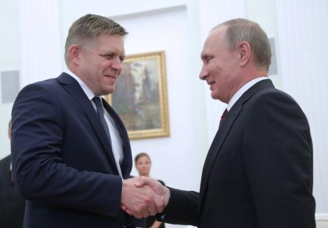 Robert Fico i Vladimir Putin
