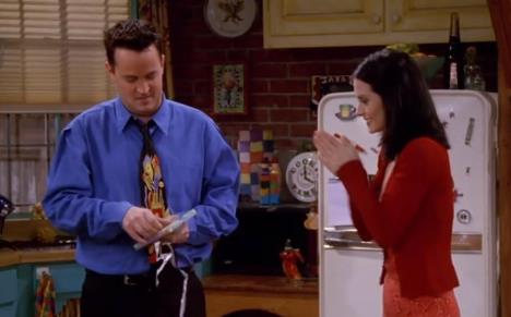 Metju Peri i Kortni Koks u seriji Prijatelji