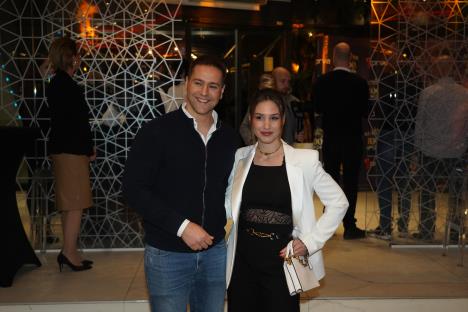 Luka Raco sa partnerkom Ninom Mrđom