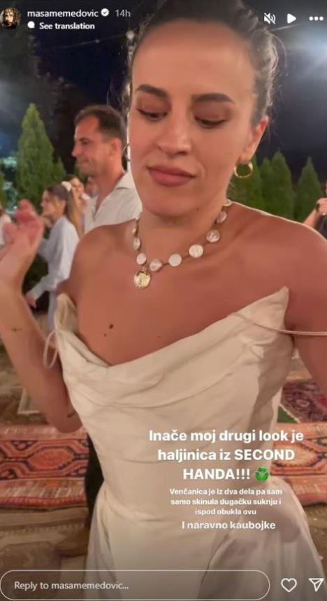 Venčanje Maše Memedović