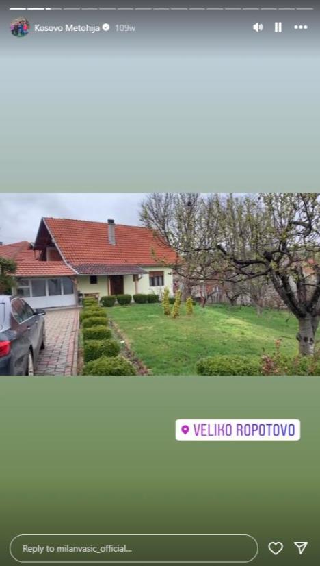 Kuća Milana Vasića na Kosovu i Metohiji